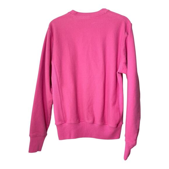 Champion Reverse Weave Sweatshirt Crewneck Floral Pink Flowers Mens Size Small - Picture 3 of 7